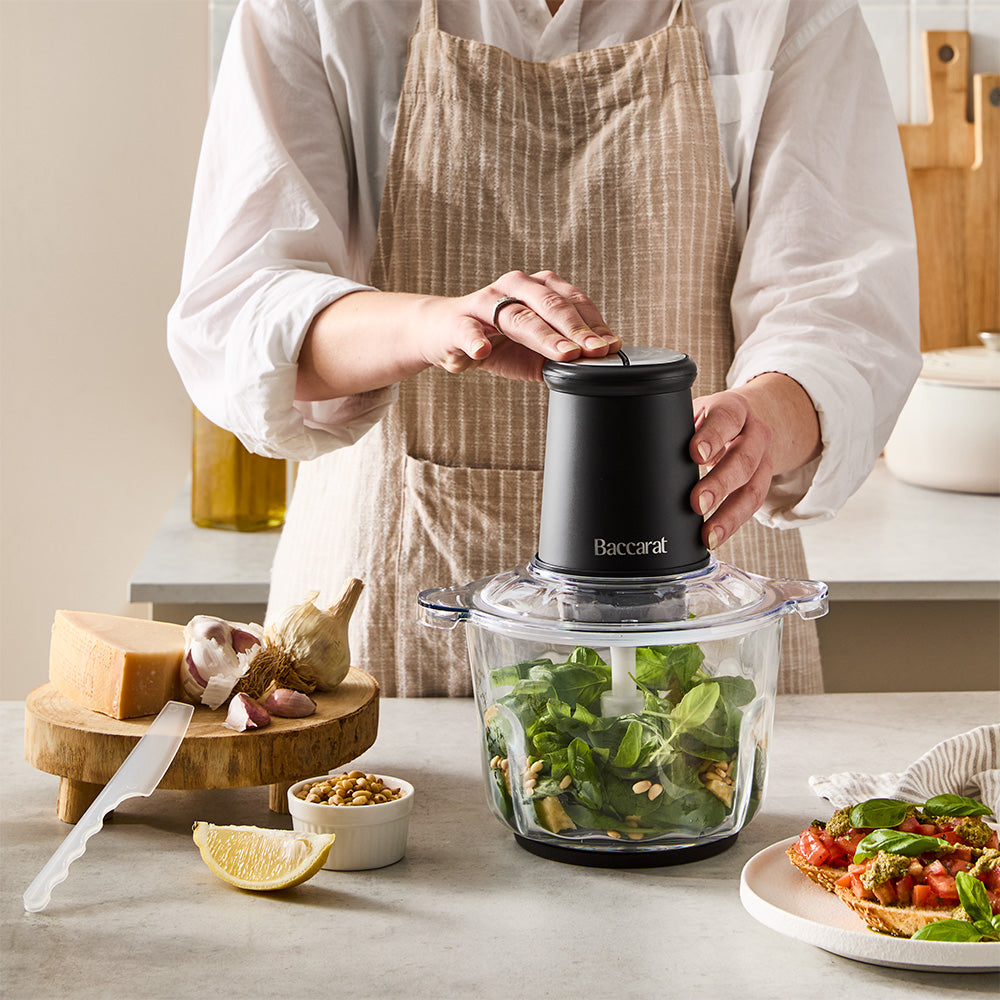 Baccarat Glass Chopper 2L Black