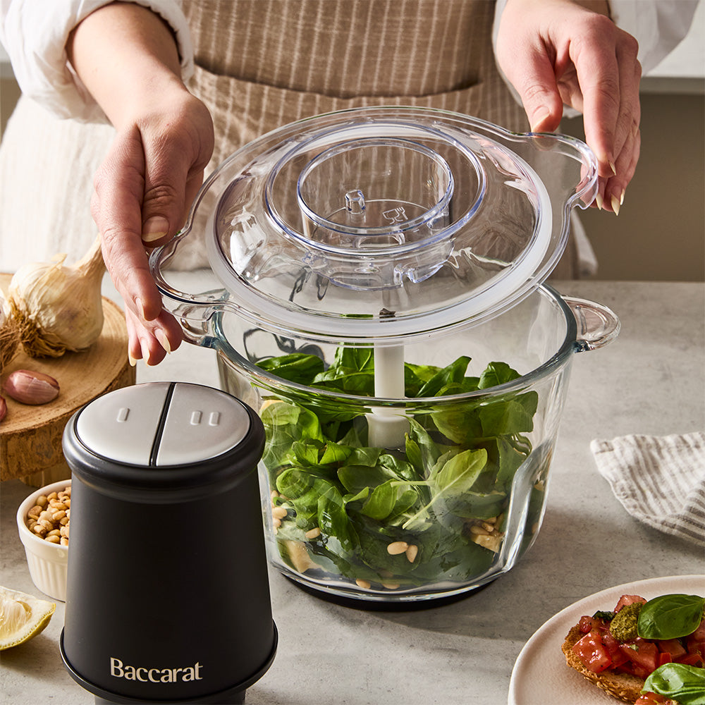 Baccarat Glass Chopper 2L Black