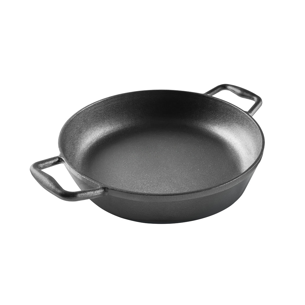 GRYLT Cast Iron Saute Pan With Lid 30cm