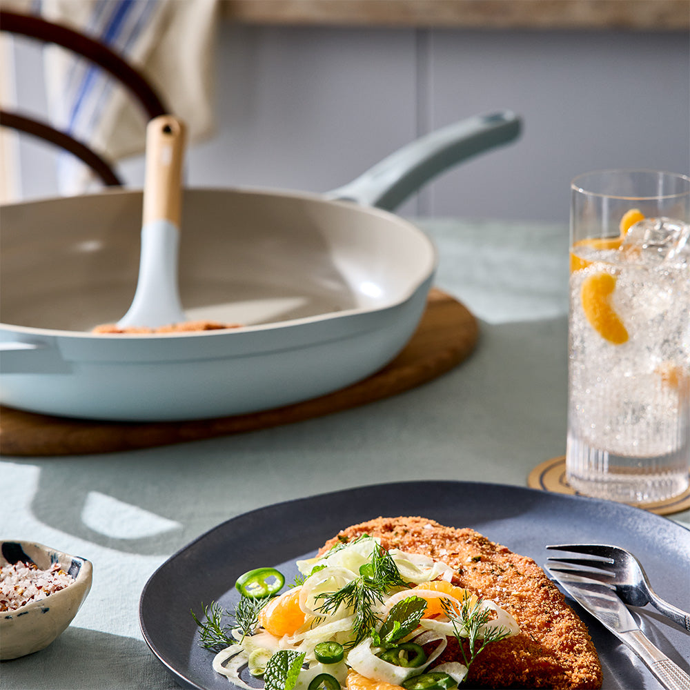 NOOK by Baccarat Frypan with Helper Handle 32cm