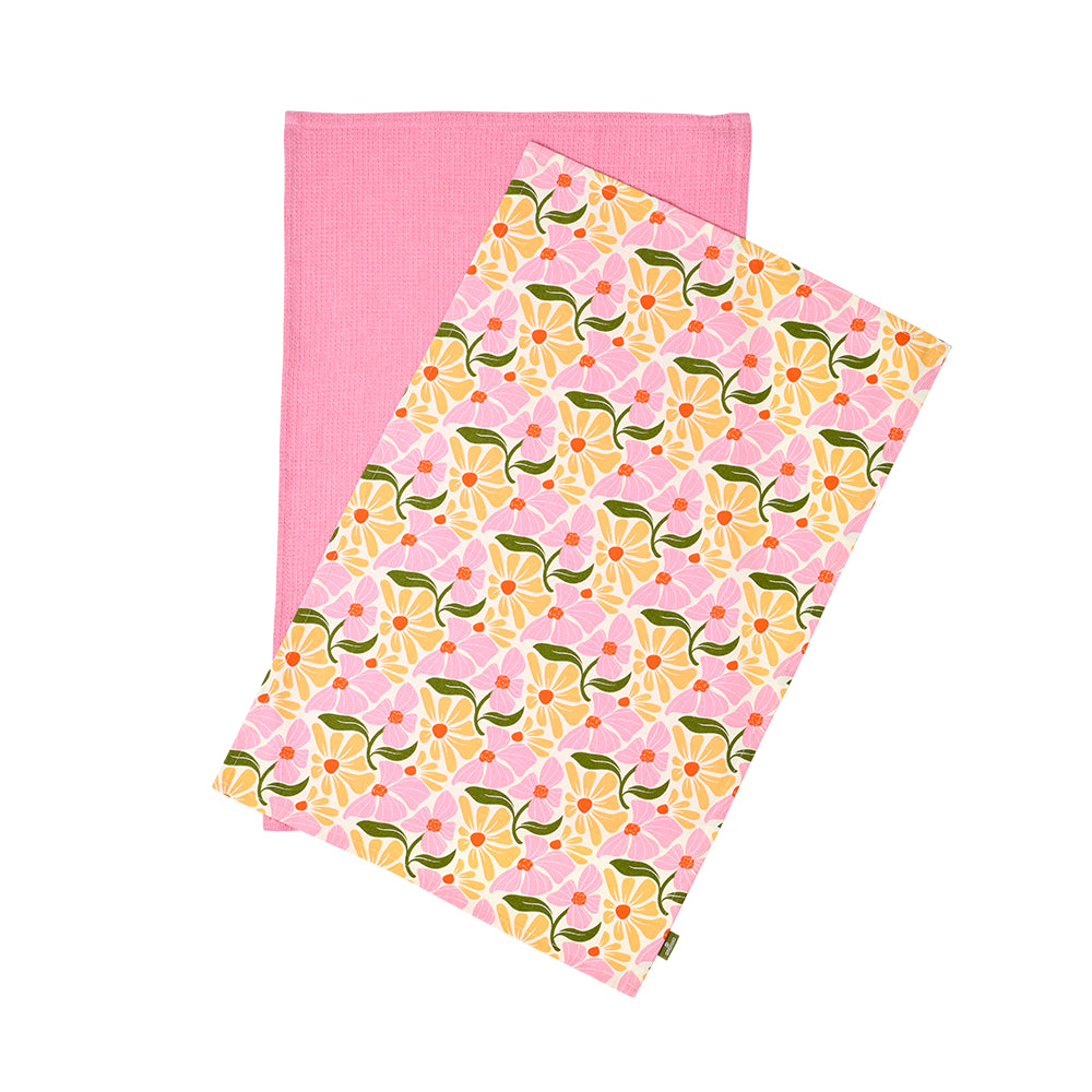 Ambrosia Set of 2 Novelty Tea Towels