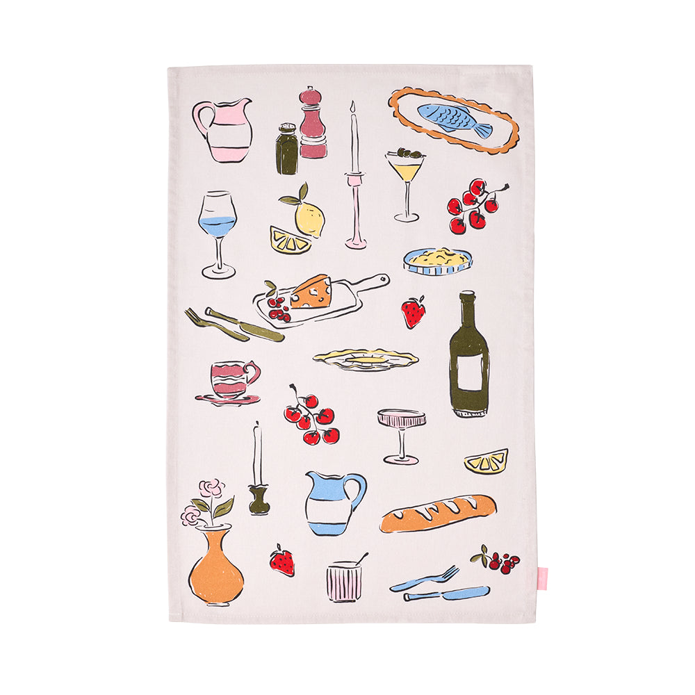 Ambrosia Set of 2 Novelty Tea Towels