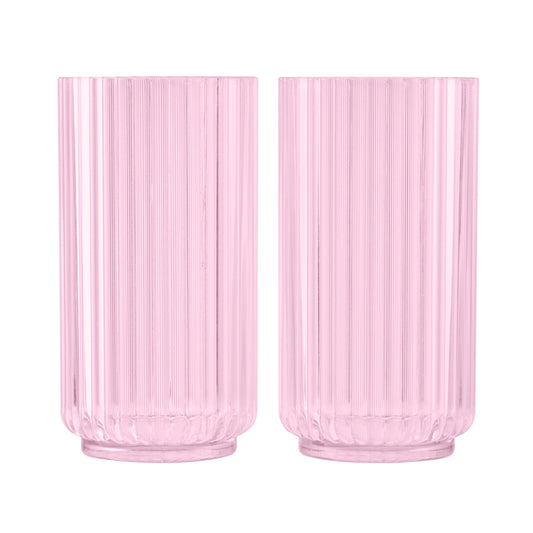 HAYDAE COLLECTIVE Hiball Glass Set of 2 Pink 610ml