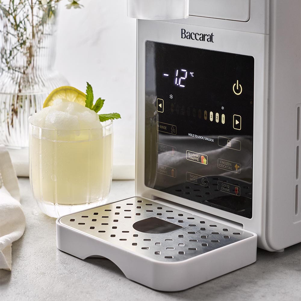 Baccarat The Swirle XXL Slushie & Ice Cream Machine White