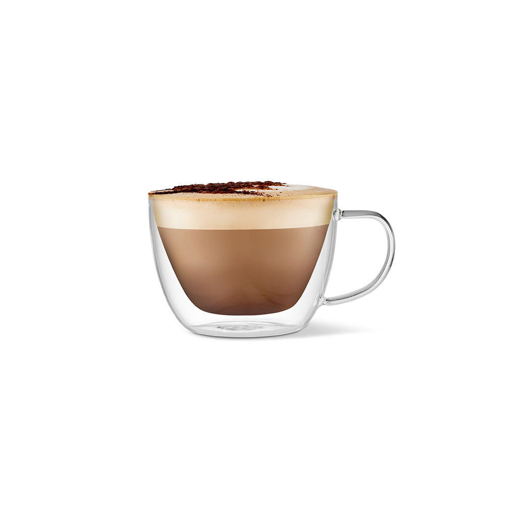 Baccarat Barista Café Set of 2 Double Wall Latte Glass