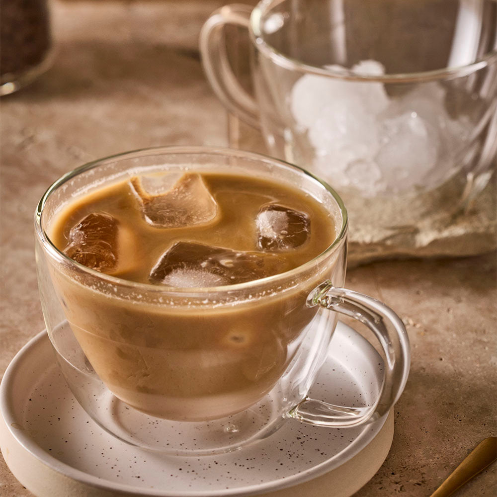 Baccarat Barista Café Set of 2 Double Wall Latte Glass