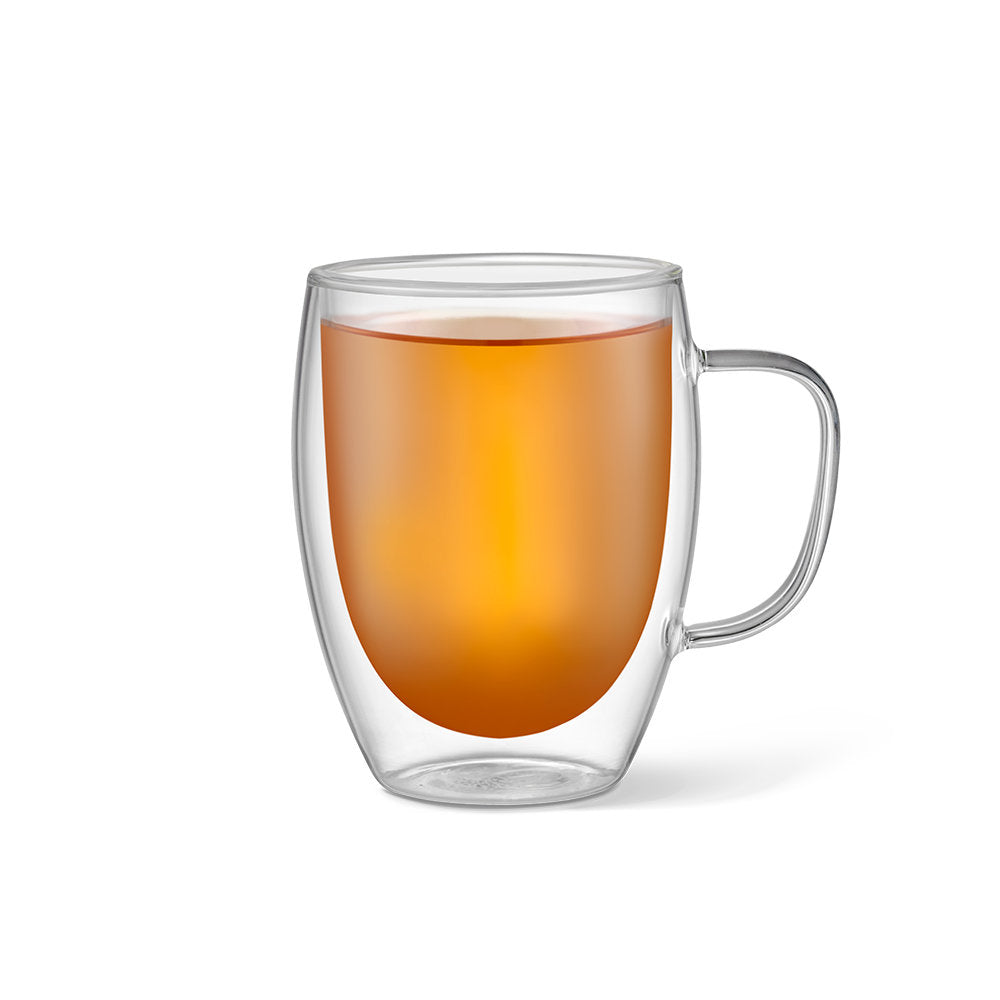 Baccarat Barista Cafe Double Wall Thermal Glass Mugs Set of 2 300ml