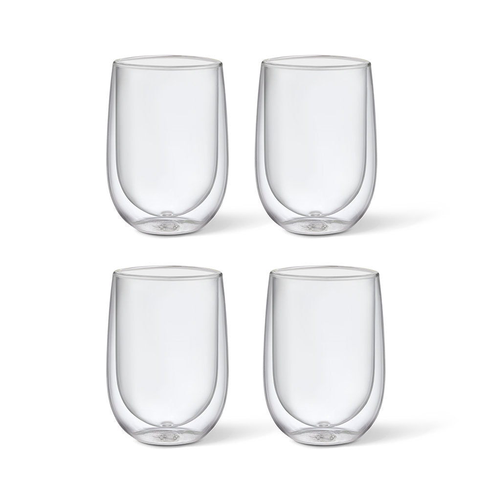 Baccarat Barista Cafe Double Wall Glass 350ml Set of 4