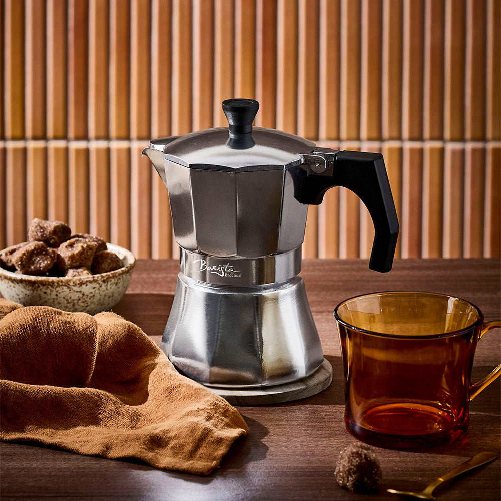 Baccarat Barista Brillante 3 Cup Espresso Maker