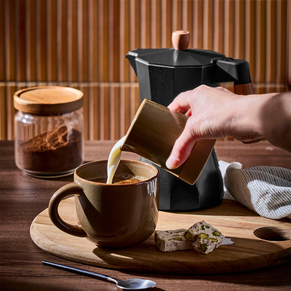 Baccarat Barista Italico Induction 6 Cup Espresso Maker