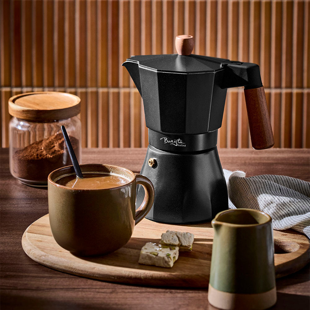 Baccarat Barista Italico Induction 6 Cup Espresso Maker
