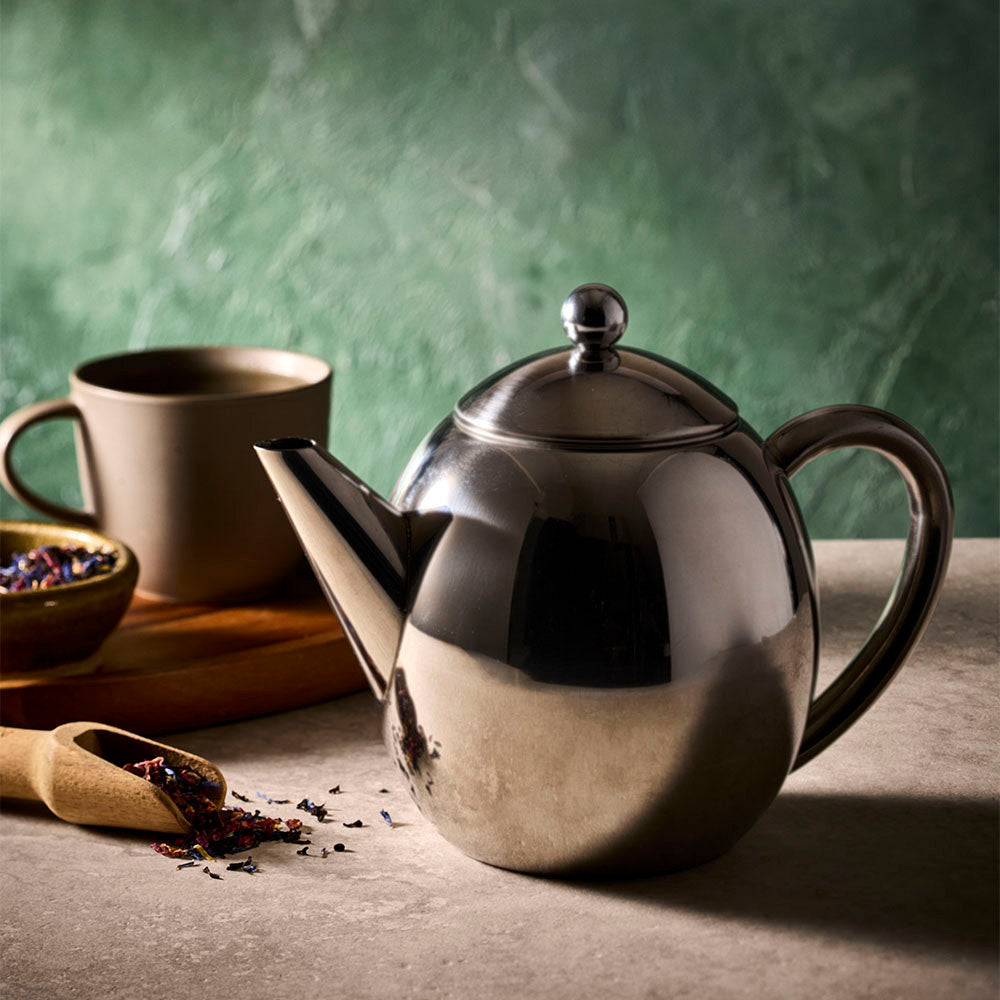 Baccarat Barista Brillante Double Walled Tea Pot 1.2L