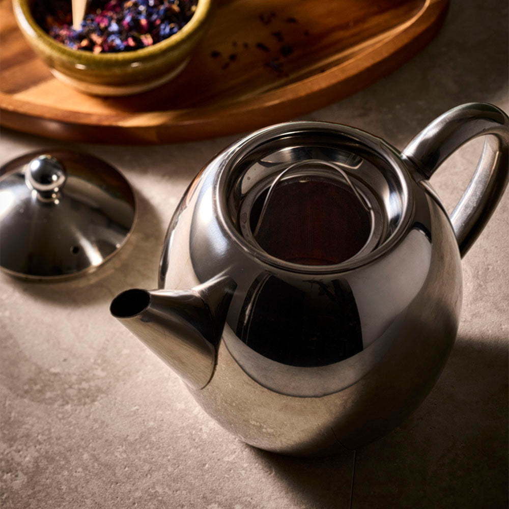 Baccarat Barista Brillante Double Walled Tea Pot 1.2L