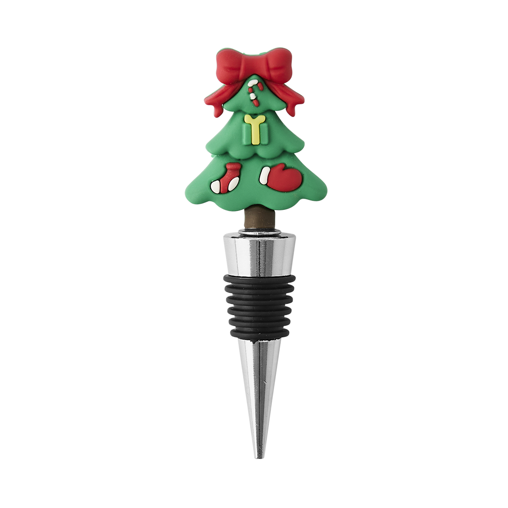 Ambrosia Santas Workshop Set Of 4 Wine Stoppers