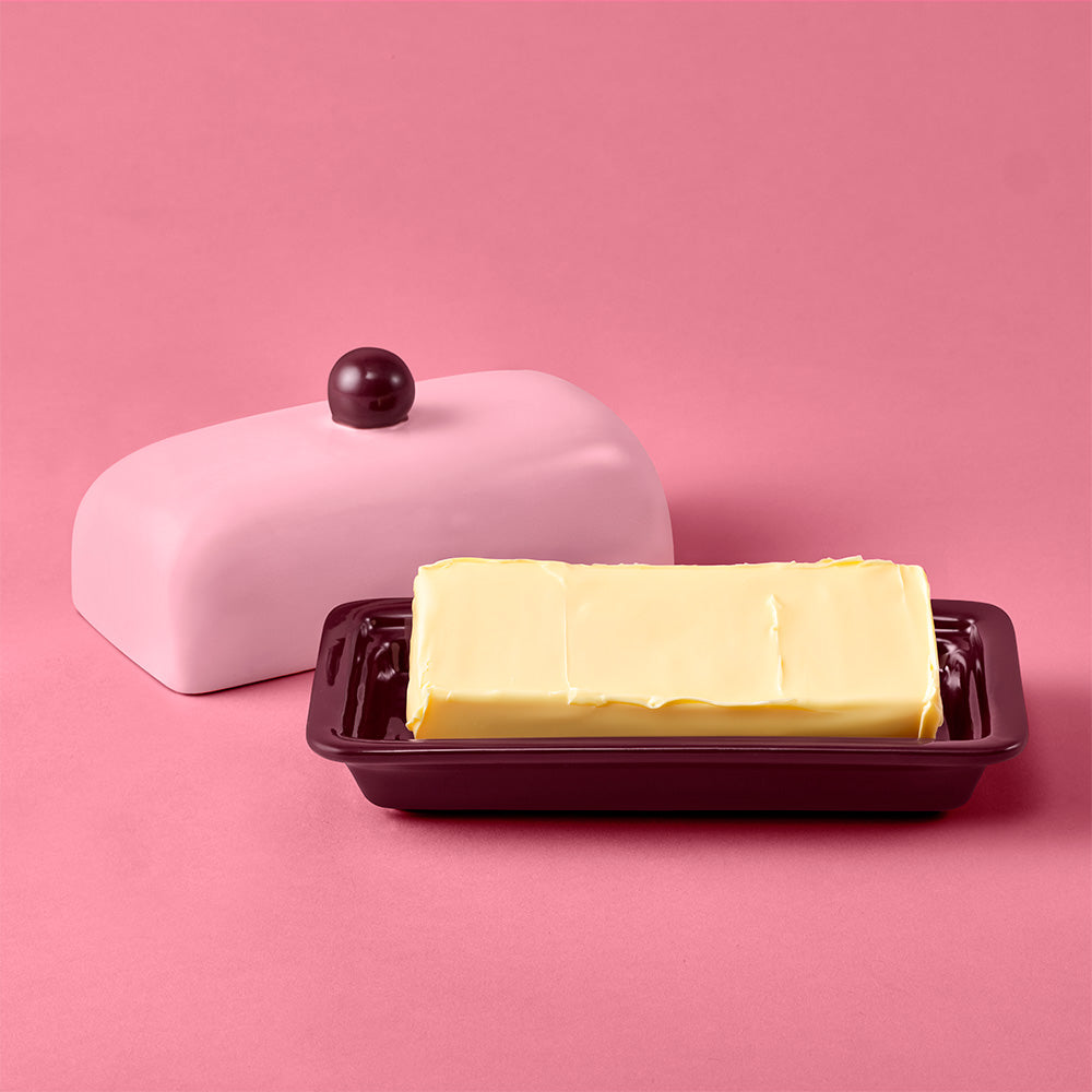 Ambrosia Santas Workshop Butter Dish