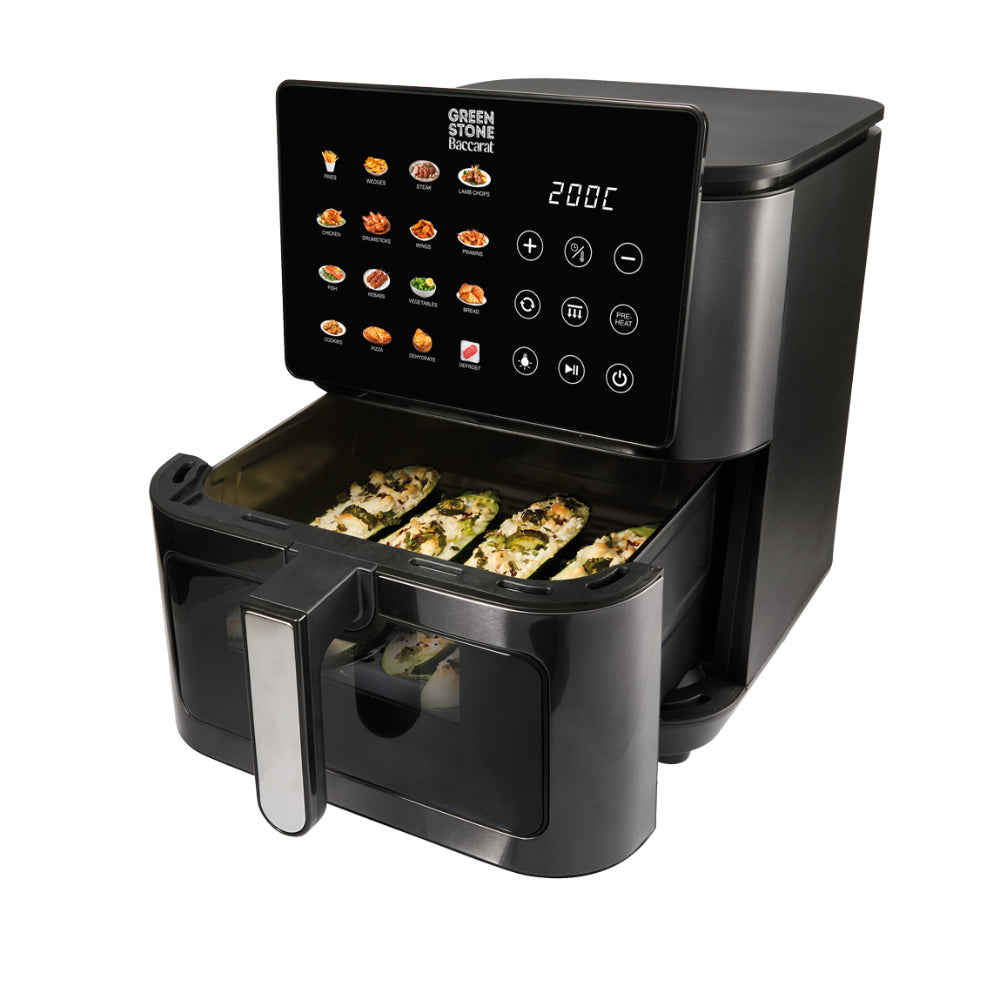 Baccarat GREEN STONE Air Fryer LED 9L Black
