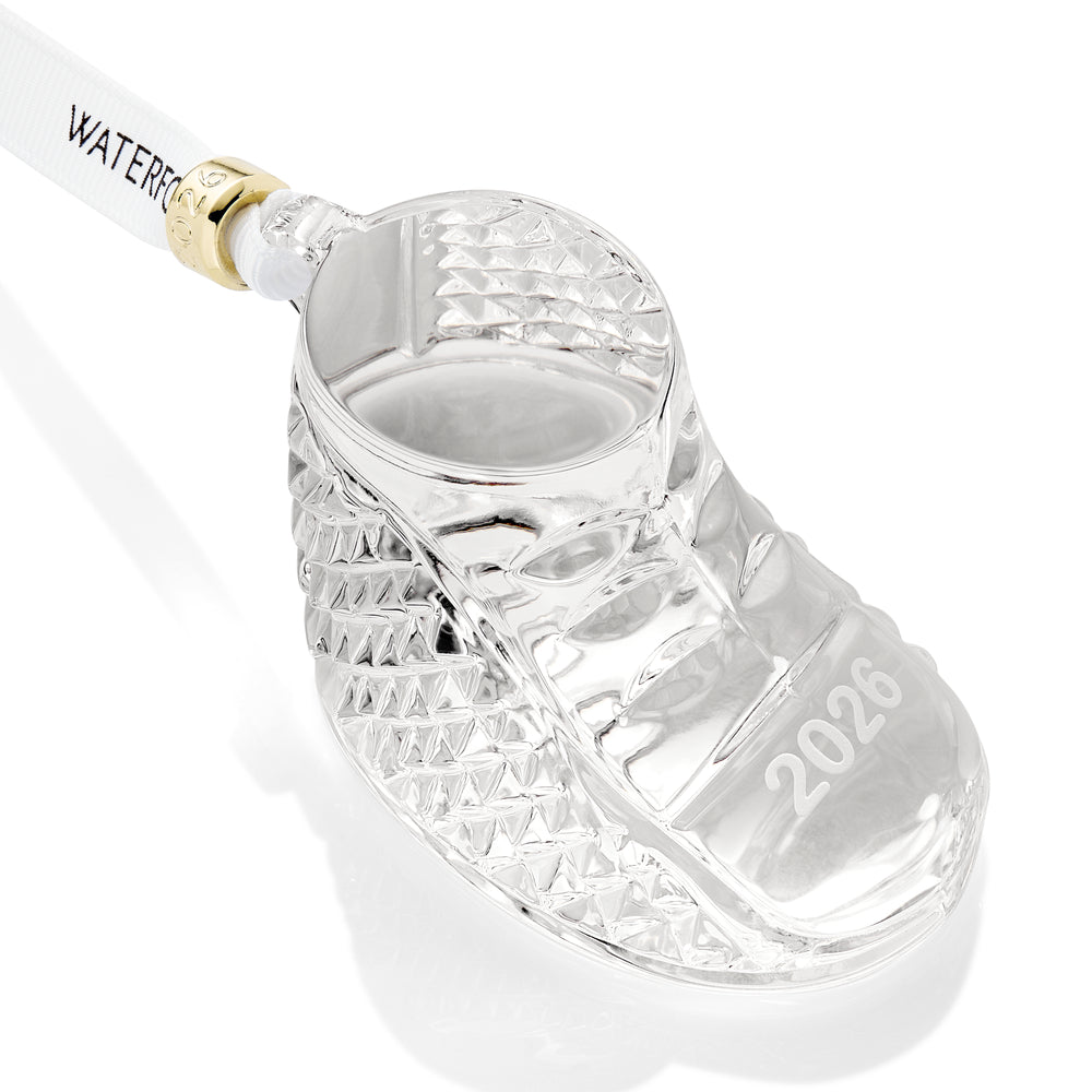 Waterford Babys First Boot Ornament 2026