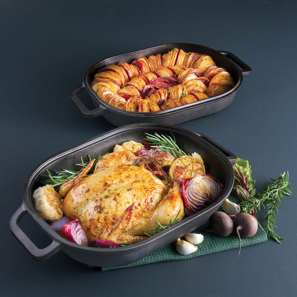 Pyrolux Pyrocast 2 Piece Bake & Roast Set