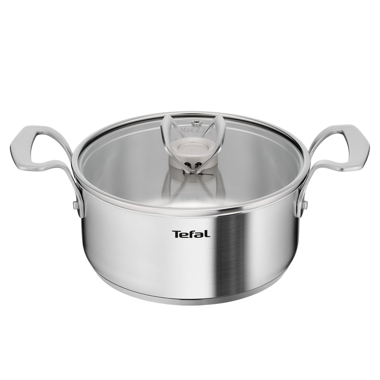 Tefal Space+ Extreme Induction Stainless Steel Stewpot 20cm & Lid