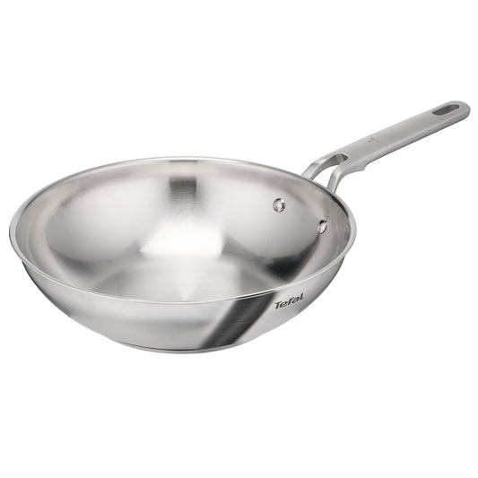 Tefal Extreme Induction Stainless Steel Wok 28cm