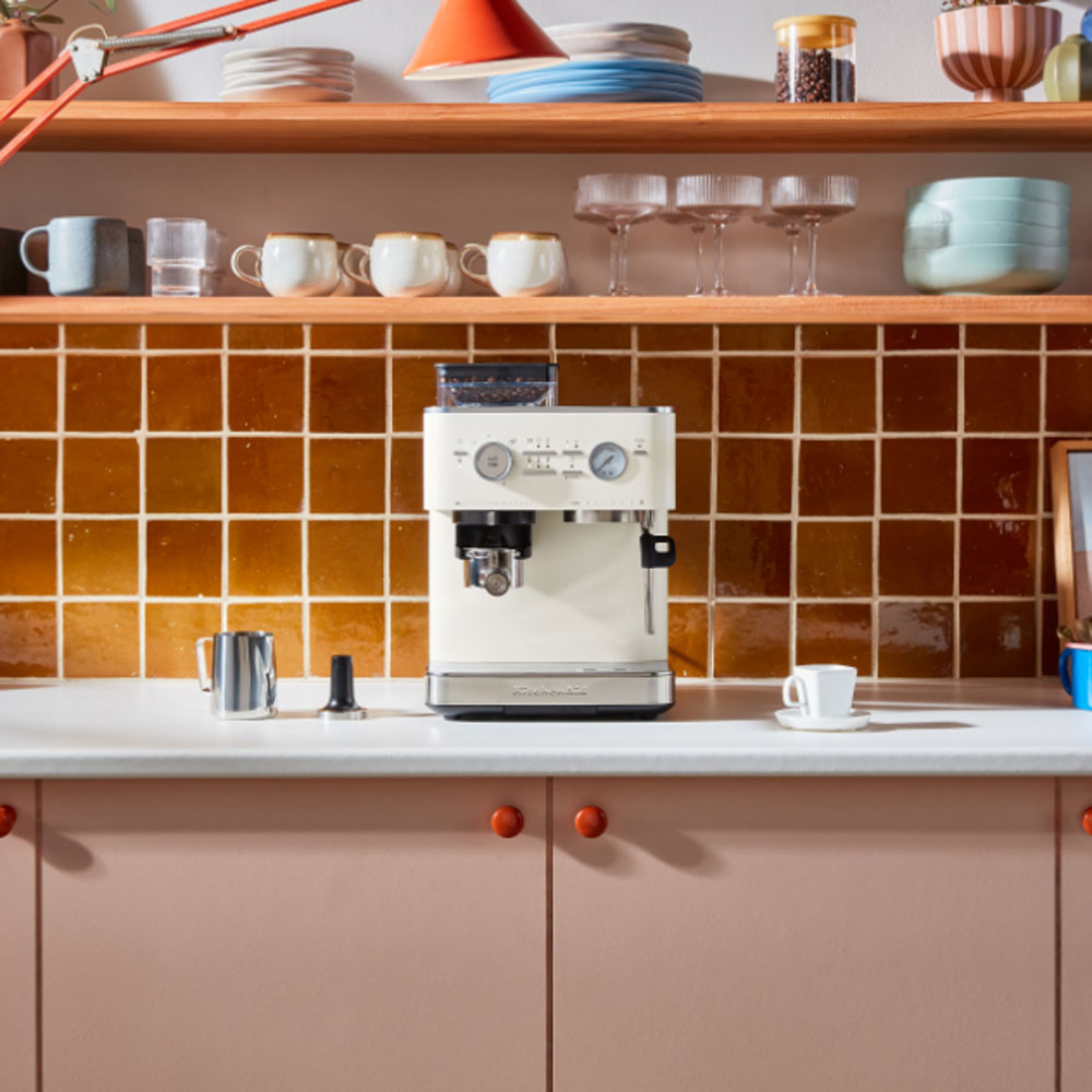 KitchenAid Semi Automatic Espresso Machine With Burr Grinder