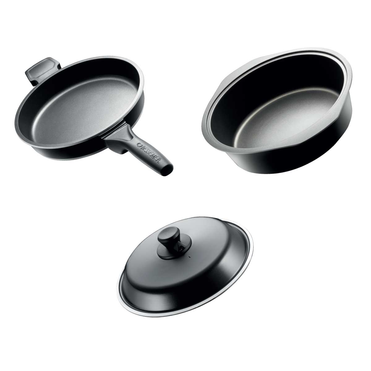 Bessemer 3 Piece Cookware Starter Set 28cm