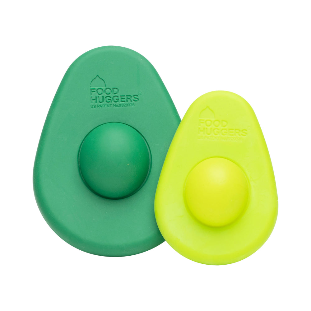 Food Huggers Avocado Hugger Set of 2 Fresh Green