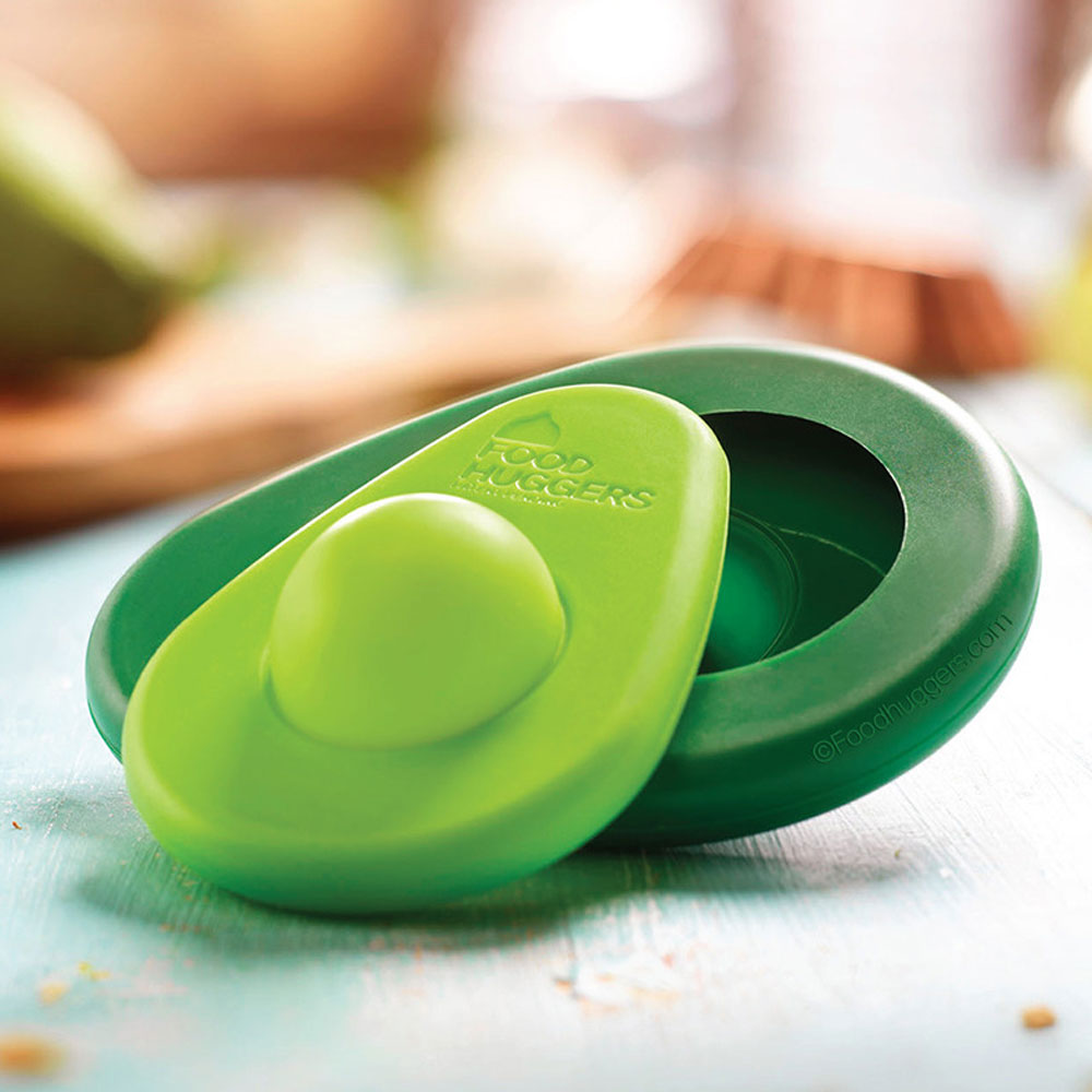 Food Huggers Avocado Hugger Set of 2 Fresh Green