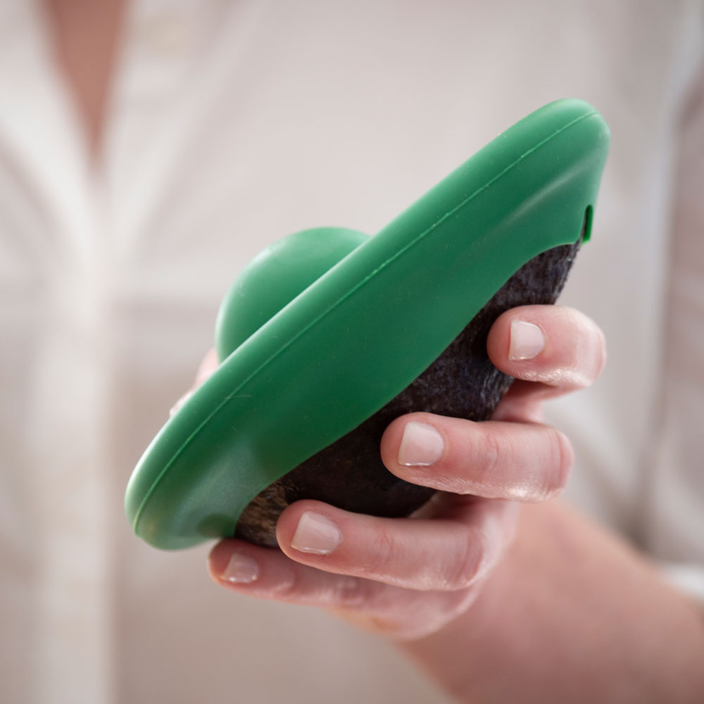Food Huggers Avocado Hugger Set of 2 Fresh Green