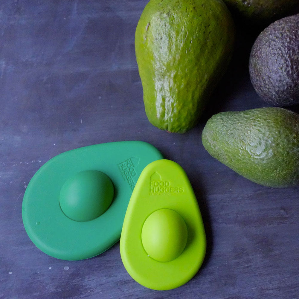 Food Huggers Avocado Hugger Set of 2 Fresh Green
