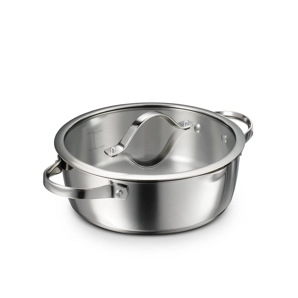 Tramontina Tempo Stainless Steel 7 Piece Cookware Set