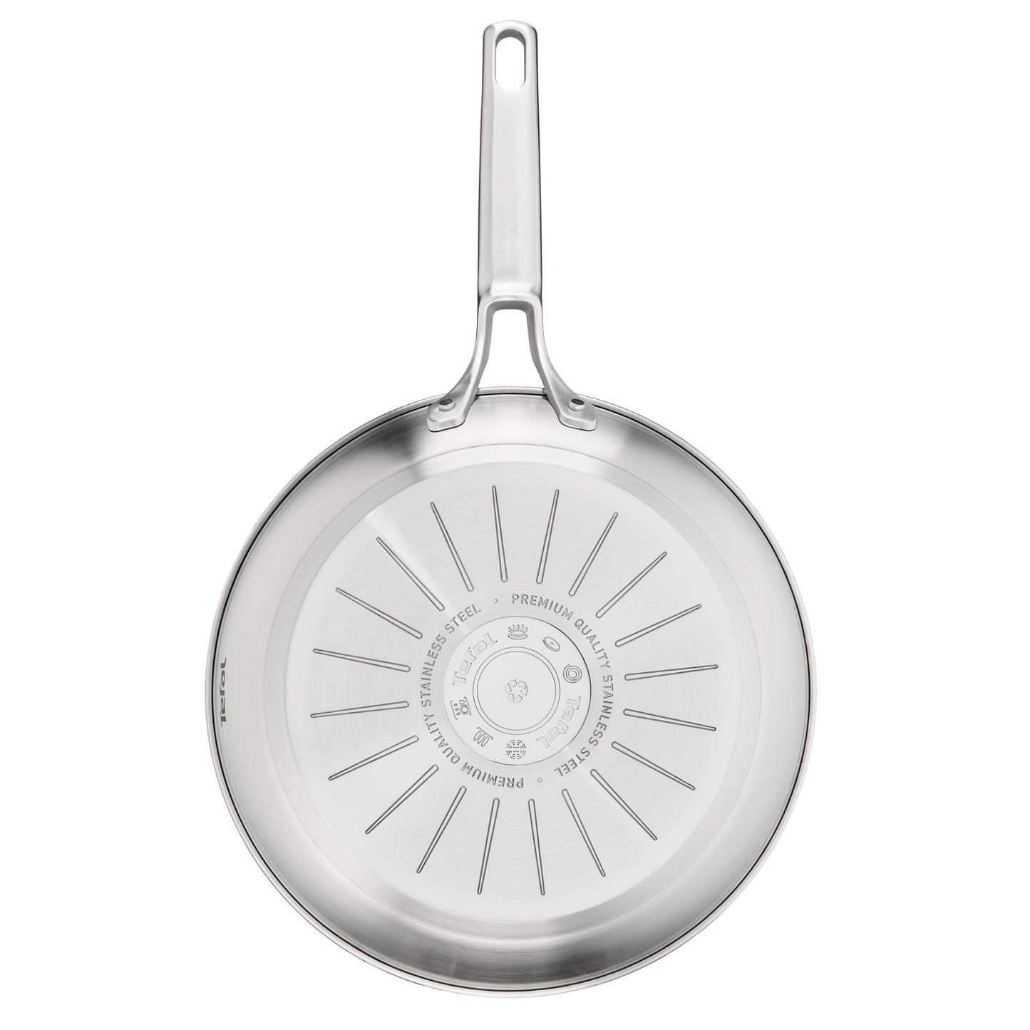 Tefal Emotion+ Induction Stainless Steel Frypan 24cm