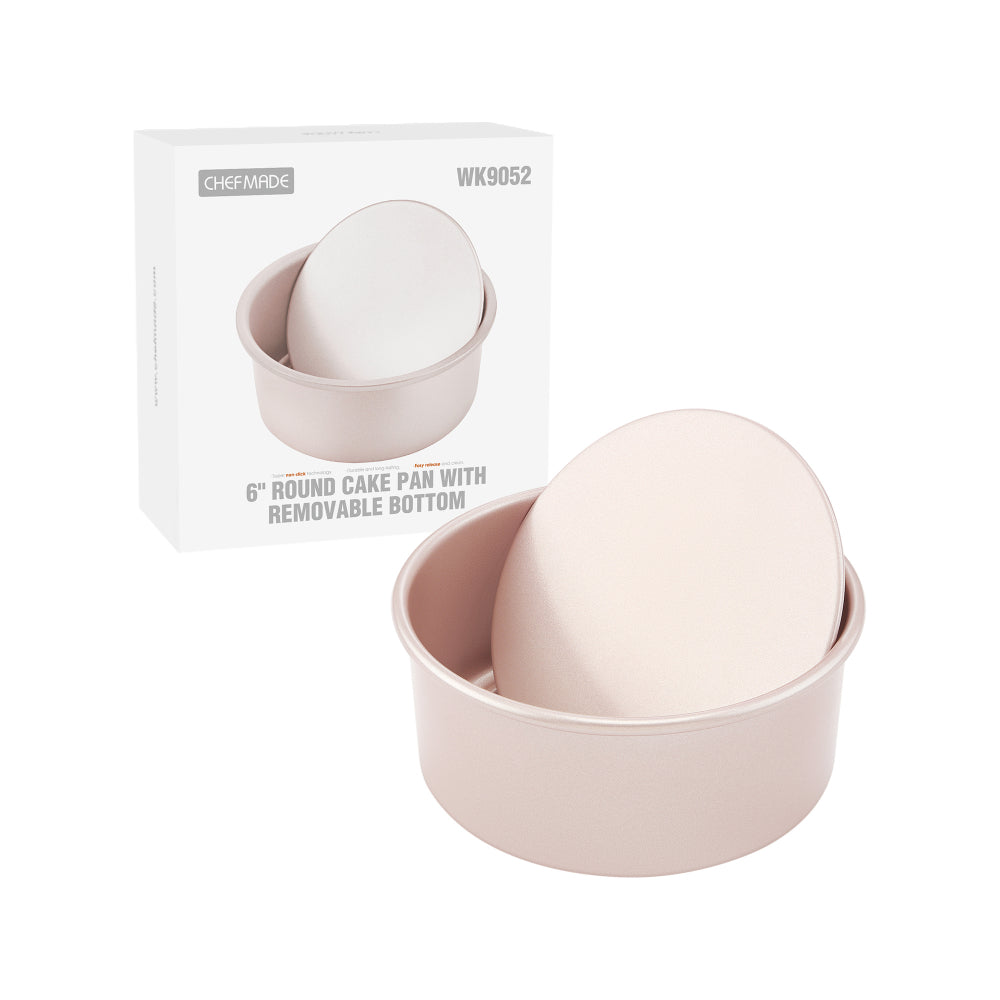 Chefmade Round Cake Pan with Loose Base 17cm