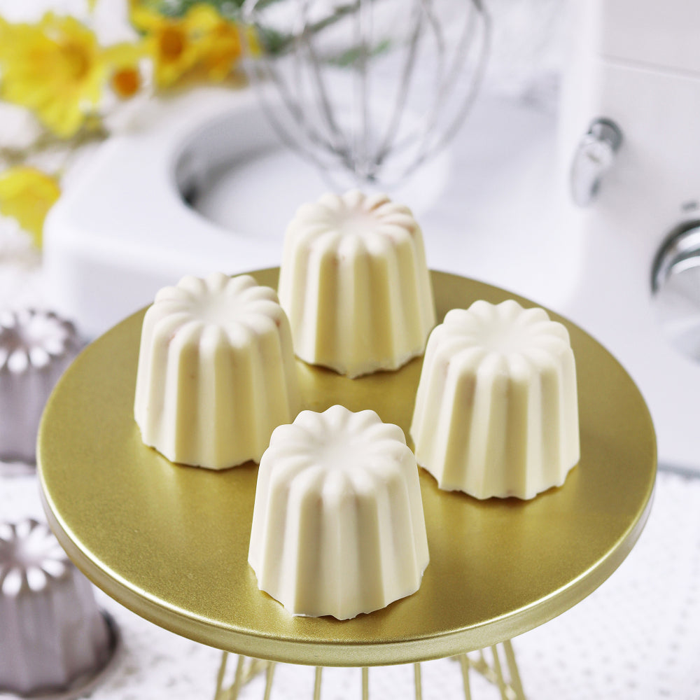 Chefmade Cannele 4 Piece Mould Set