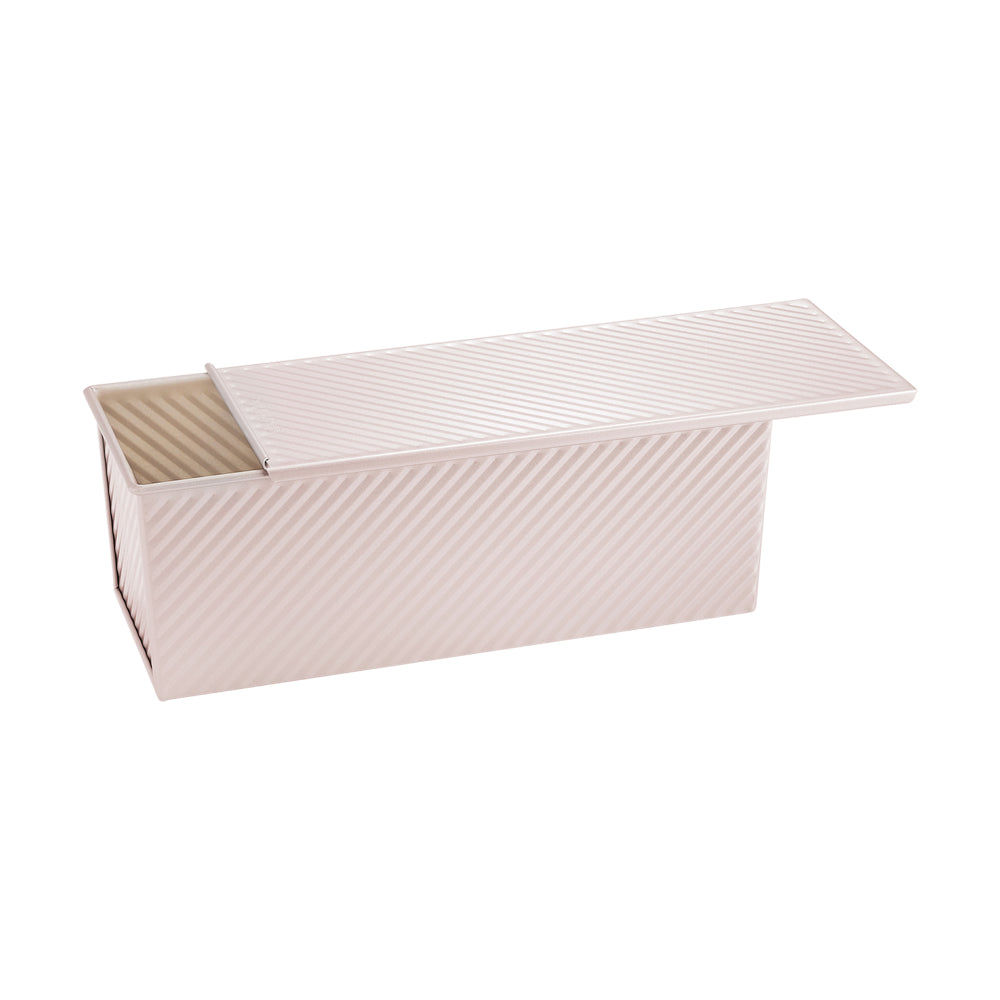 Chefmade Corrugated Loaf Pan With Cover 34cm