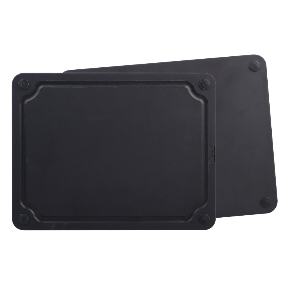 Integra Wood Fibre Reversible Cutting Board 30cm x 23.5cm Black