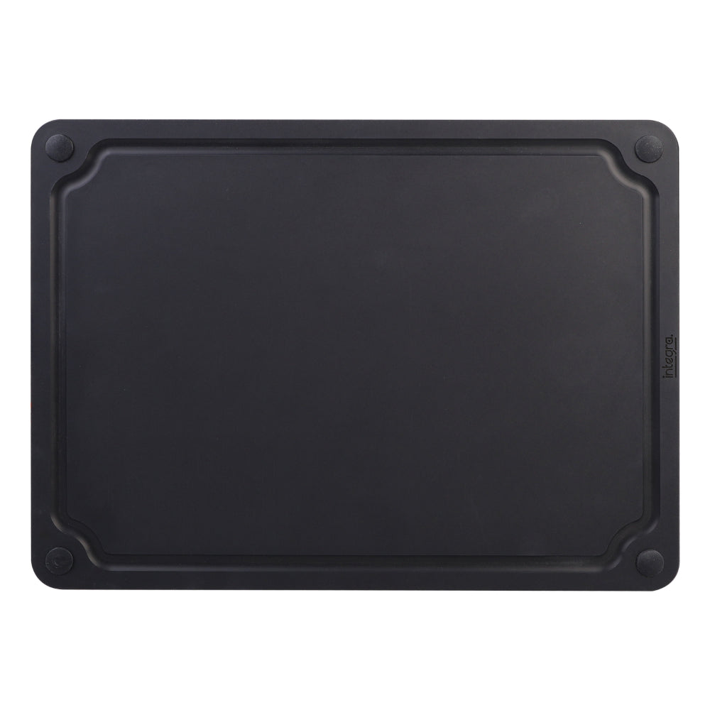 Integra Wood Fibre Reversible Cutting Board 37cm x 27.5cm Black
