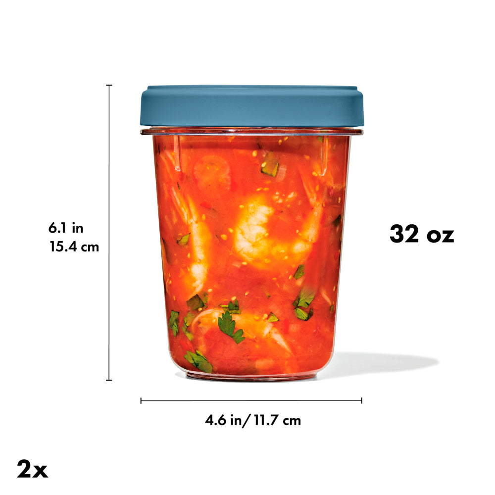 OXO Twist and Stack Container 2 Pack 946ml