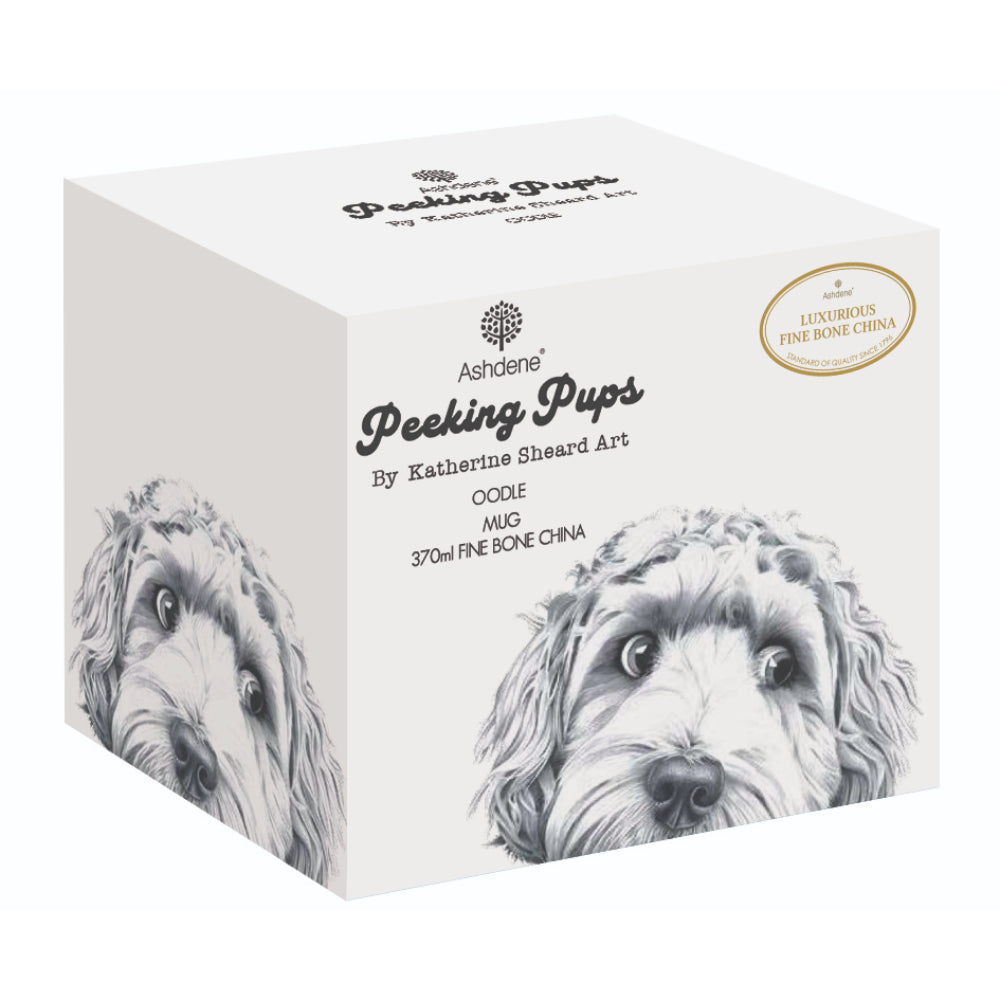 Ashdene Peeking Pups Oodle Mug