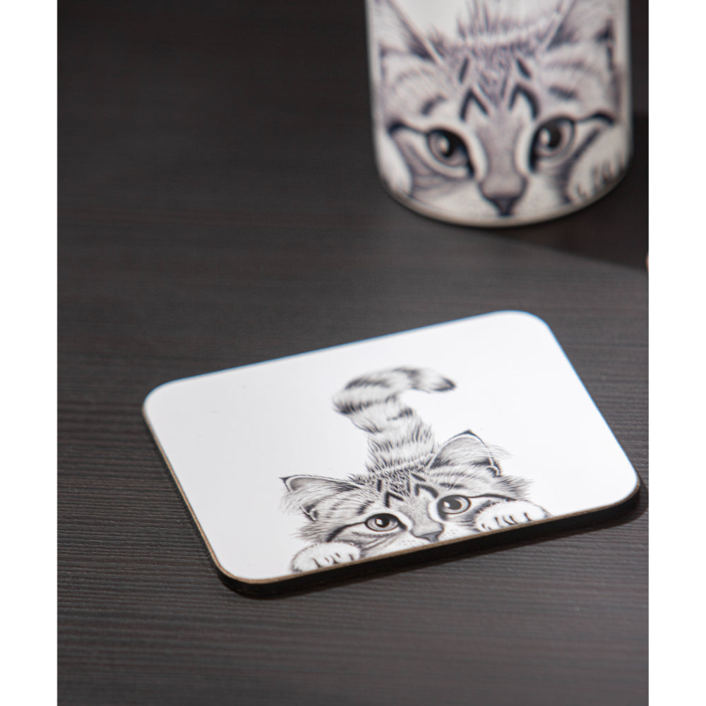 Ashdene Chester The Cat Set of 6 Coasters