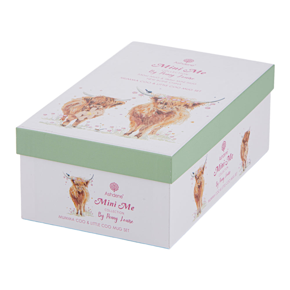 Ashdene Mini Me Mumma & Little Coo 2 Piece Mug Gift Set