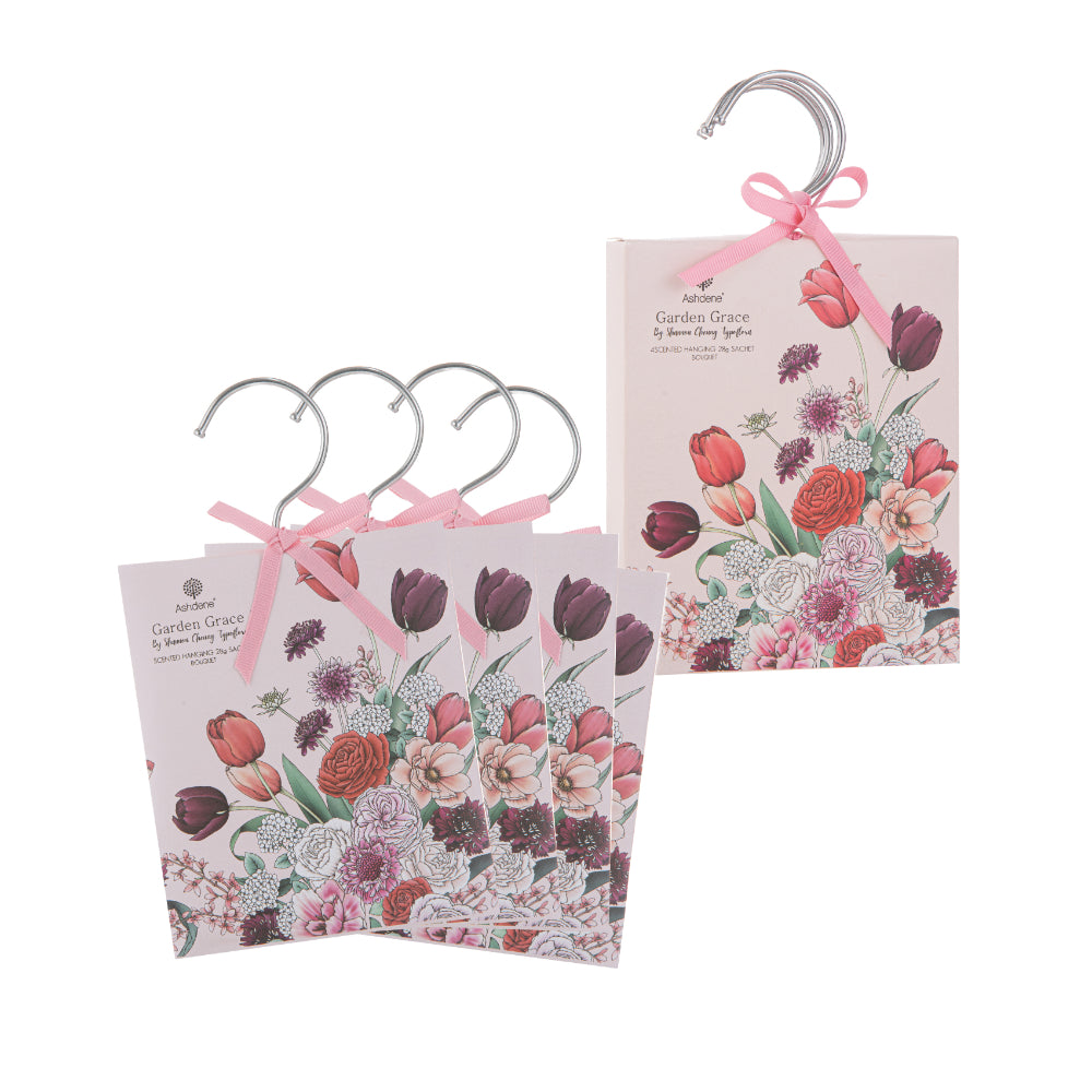 Ashdene Garden Grace Set of 4 Hang Sachets