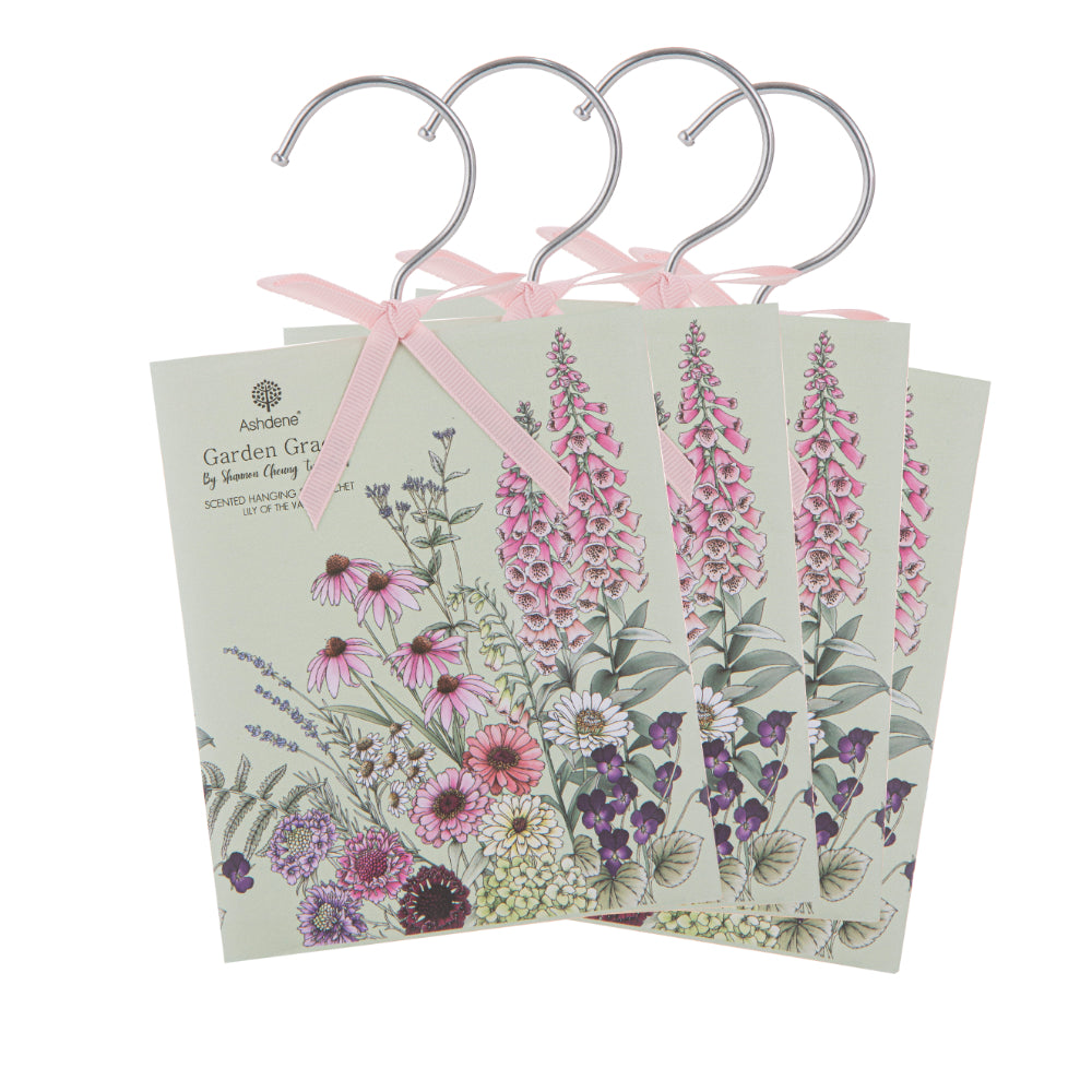 Ashdene Garden Grace Set of 4 Hang Sachets