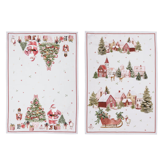 Ashdene Hollybrook Set Of 2 Tea Towels