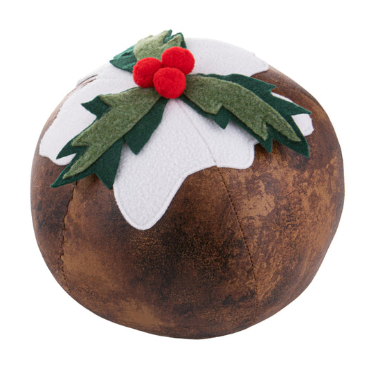 Ashdene Novelty Christmas Pudding Door Stop