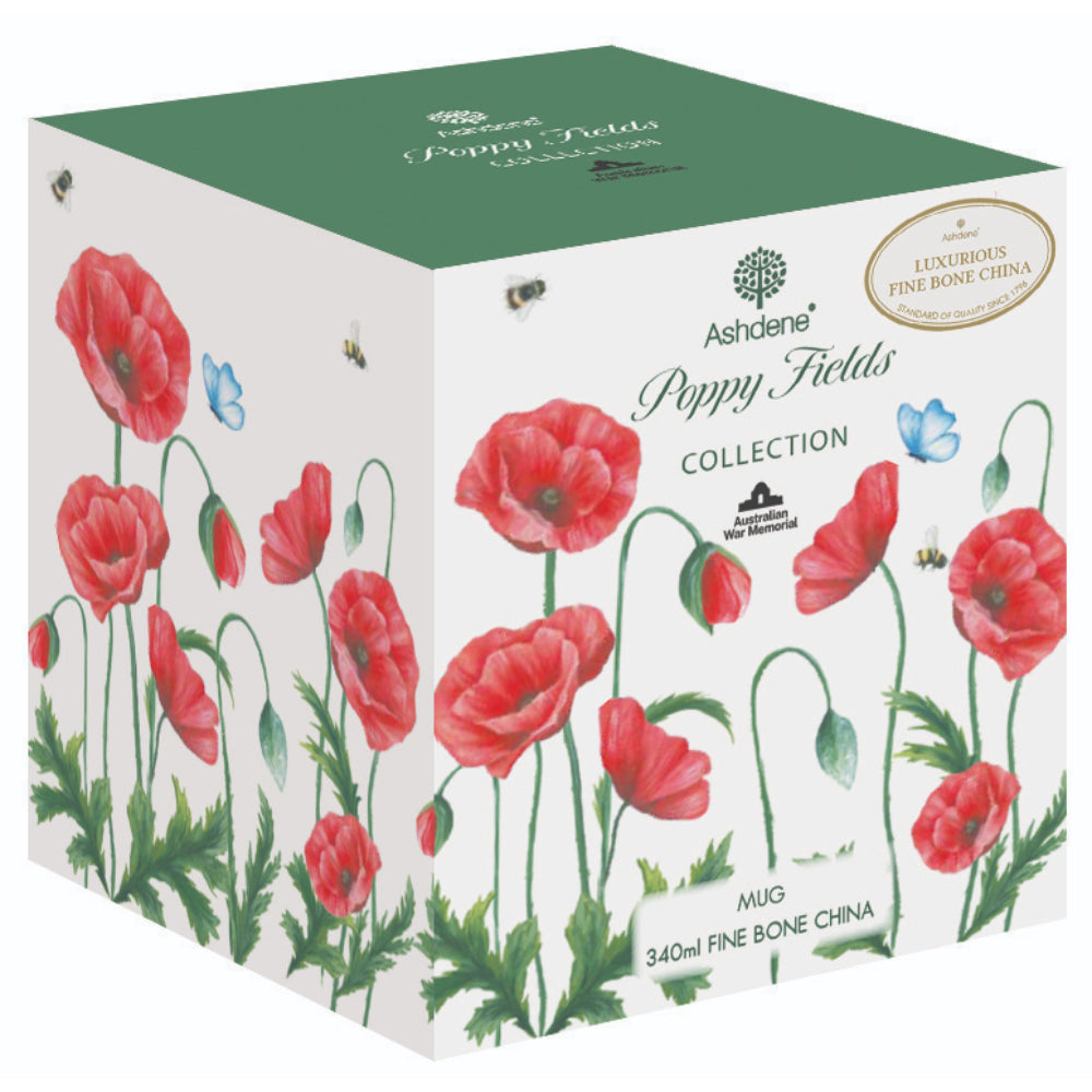 Ashdene Poppy Fields Can Mug
