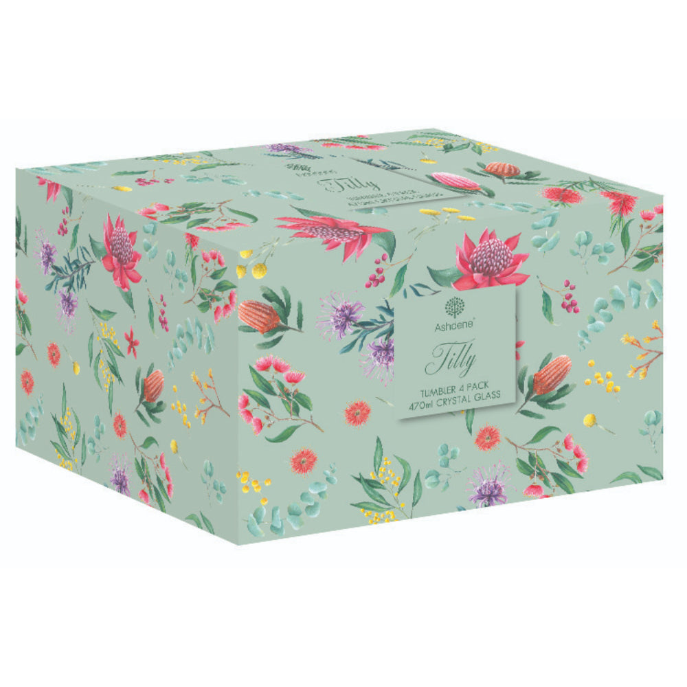 Ashdene Tilly Crystal Tumbler 4 Pack