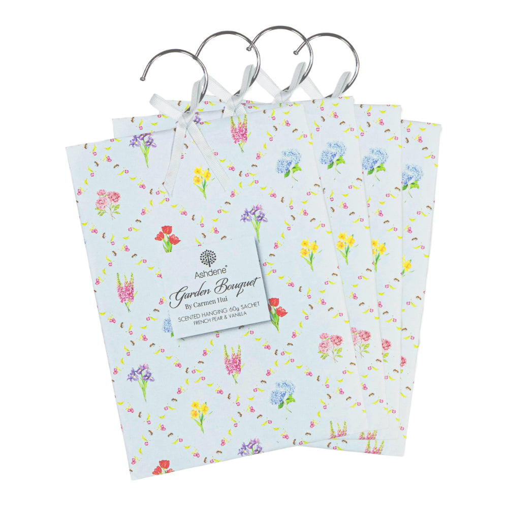 Ashdene Garden Bouquet 60g Hang Sachet 4 Pack