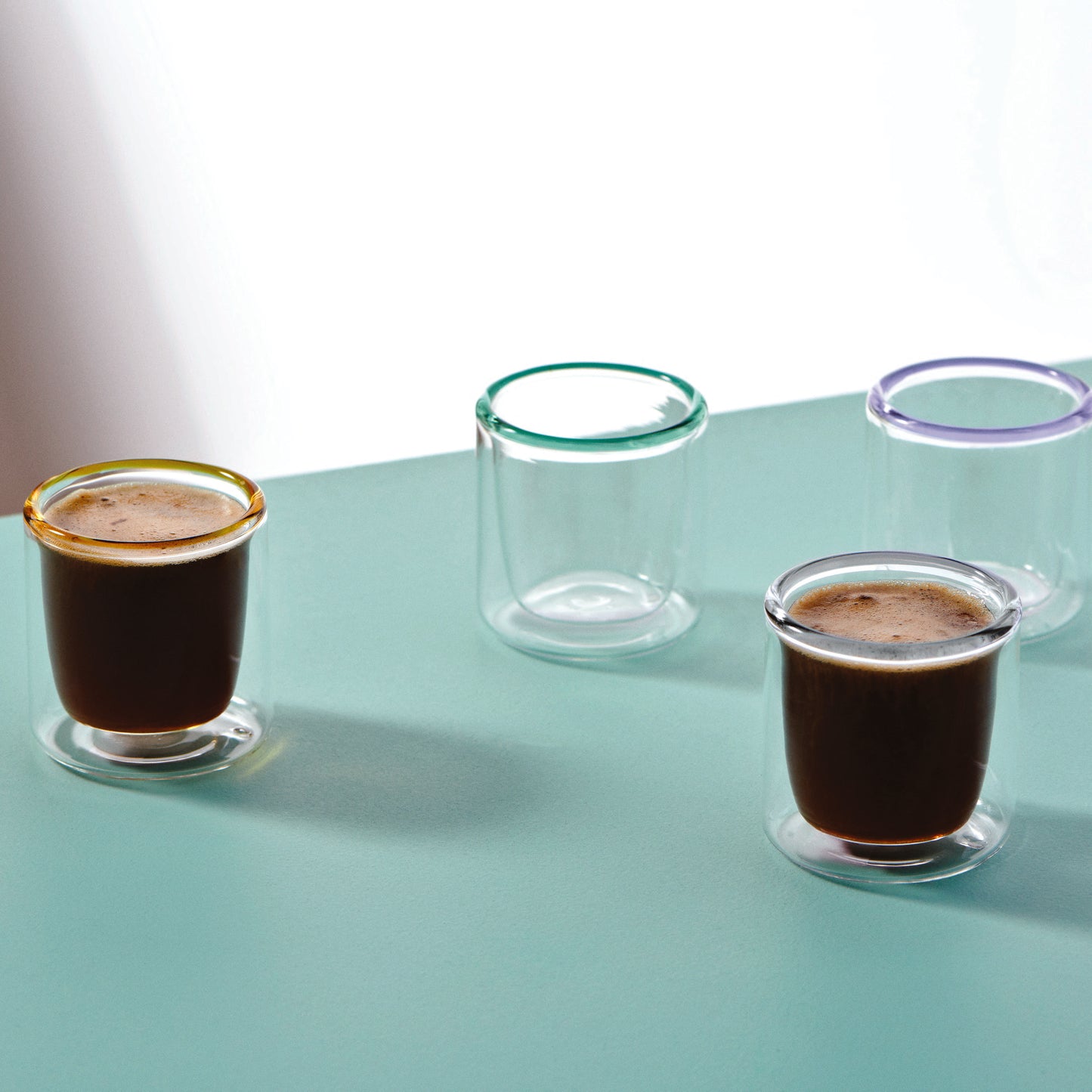Salt & Pepper Brew Double Wall Espresso Glasses 115mL - Set of 4
