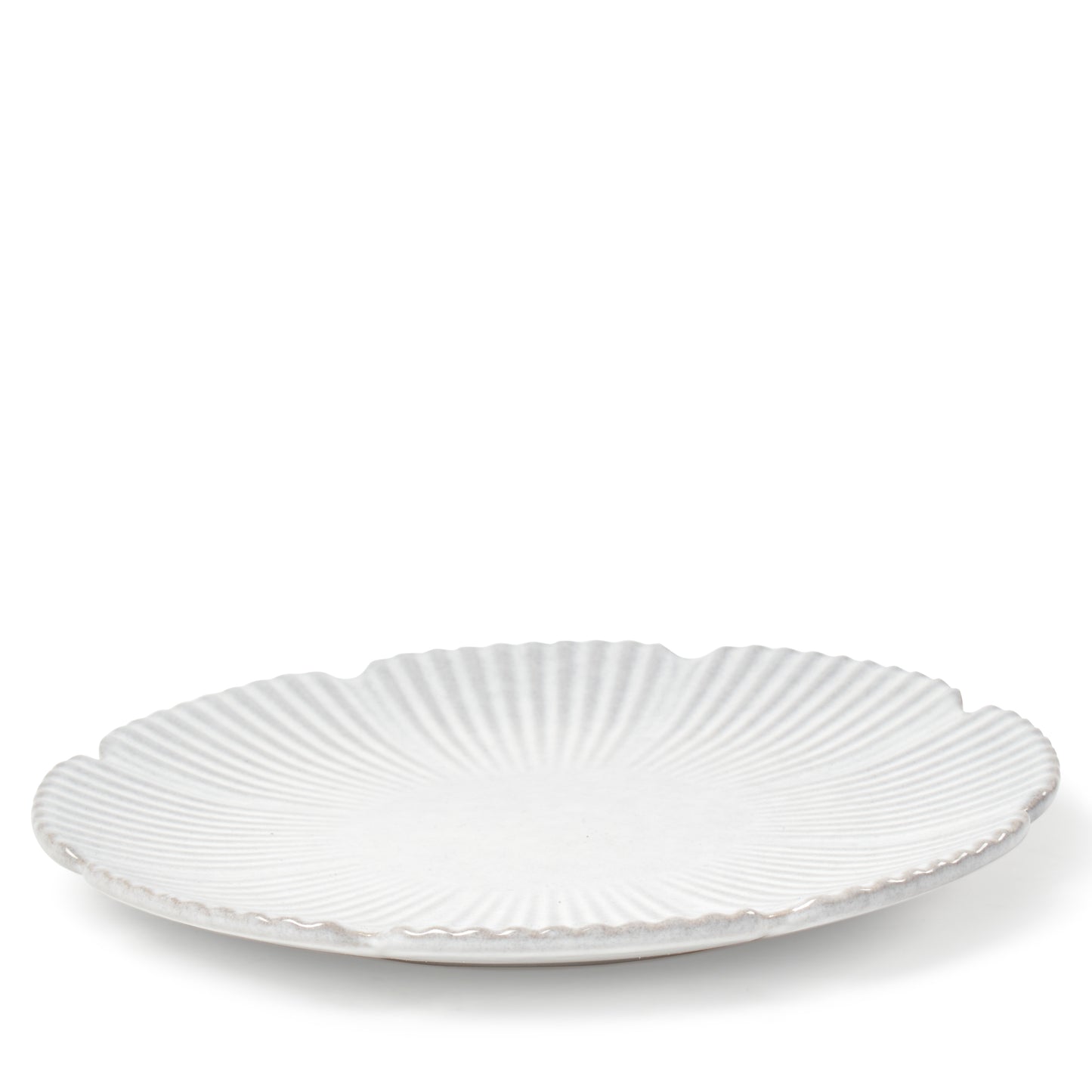 Salt & Pepper Hostess Flower Plate 20cm - Set of 6
